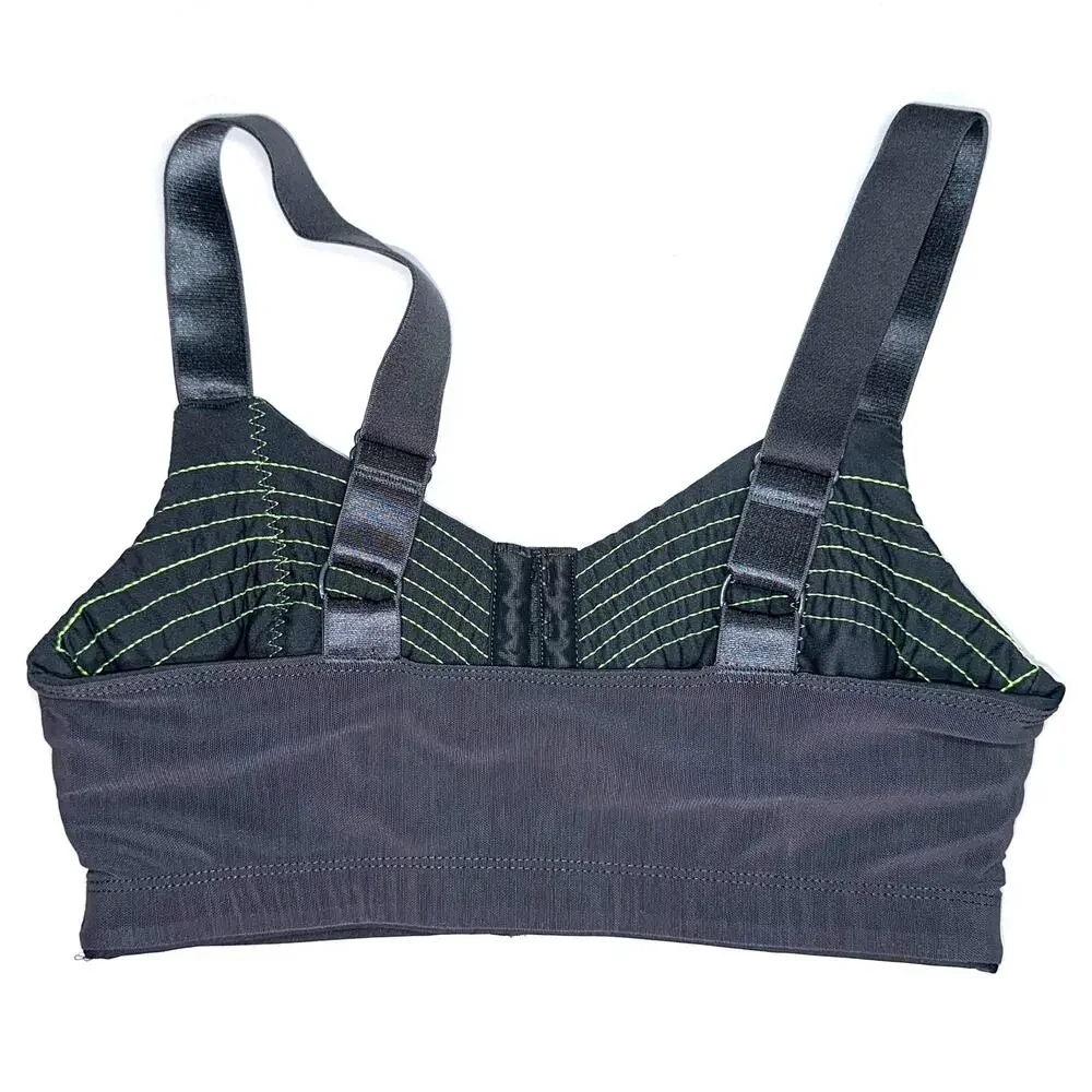 Fabletics Ines Low Impact Sports Bra in Night Shade/Neon Size XS
